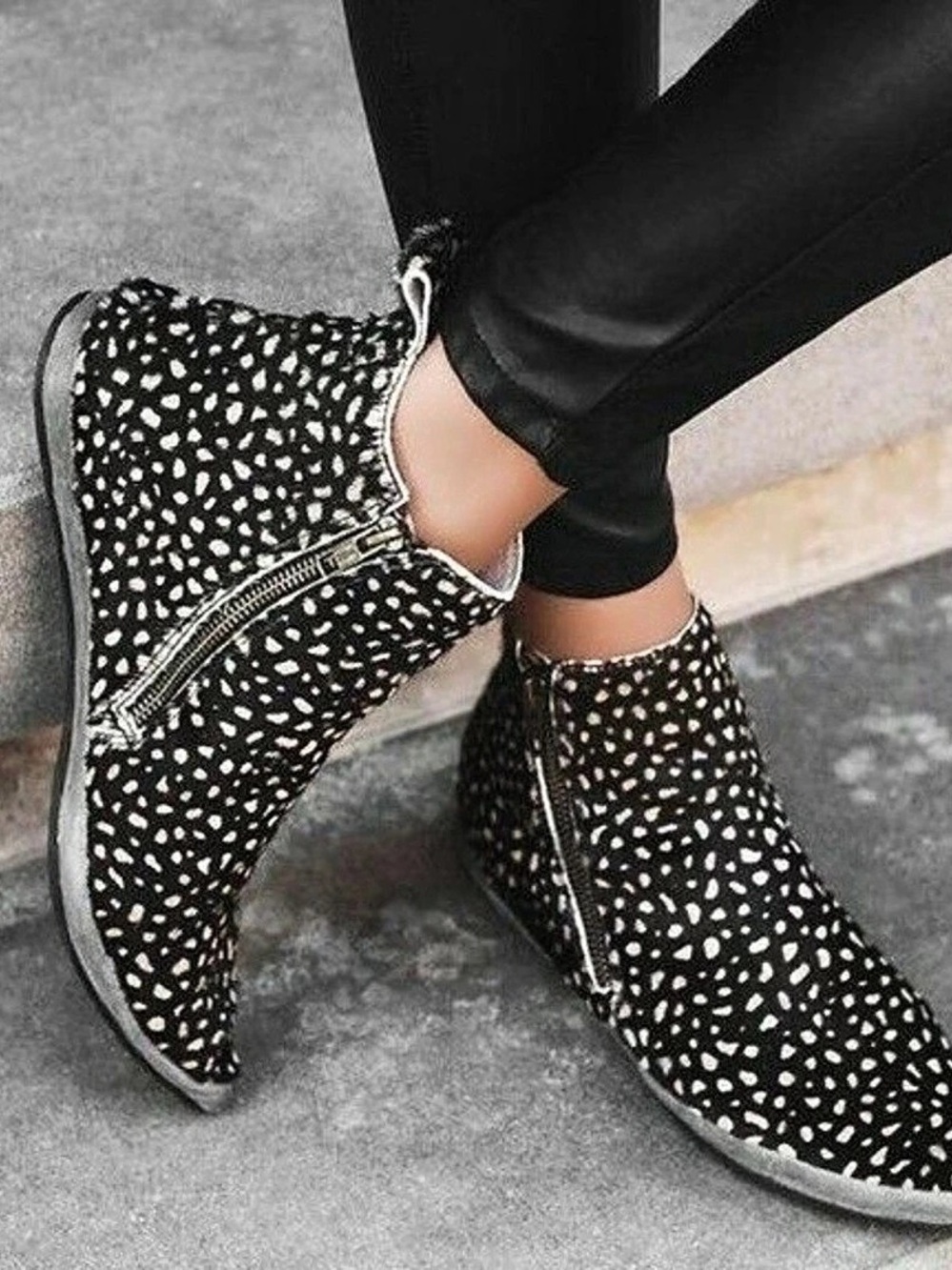 Free People Melrose Boots Haircalf Size 38